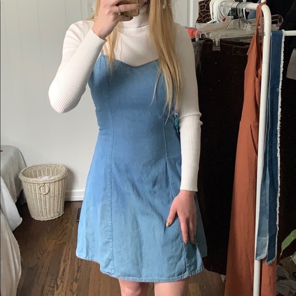 Dresses & Skirts - ROMANTIC EXPRESSIONS CASUAL DENIM DRESS